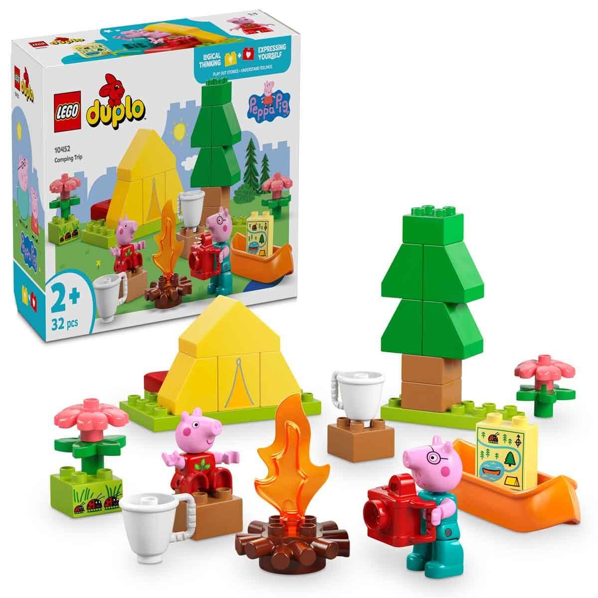 Breadcrumbut, Lego, LEGO DUPLO Peppa Pig Kamp Gezisi 10452