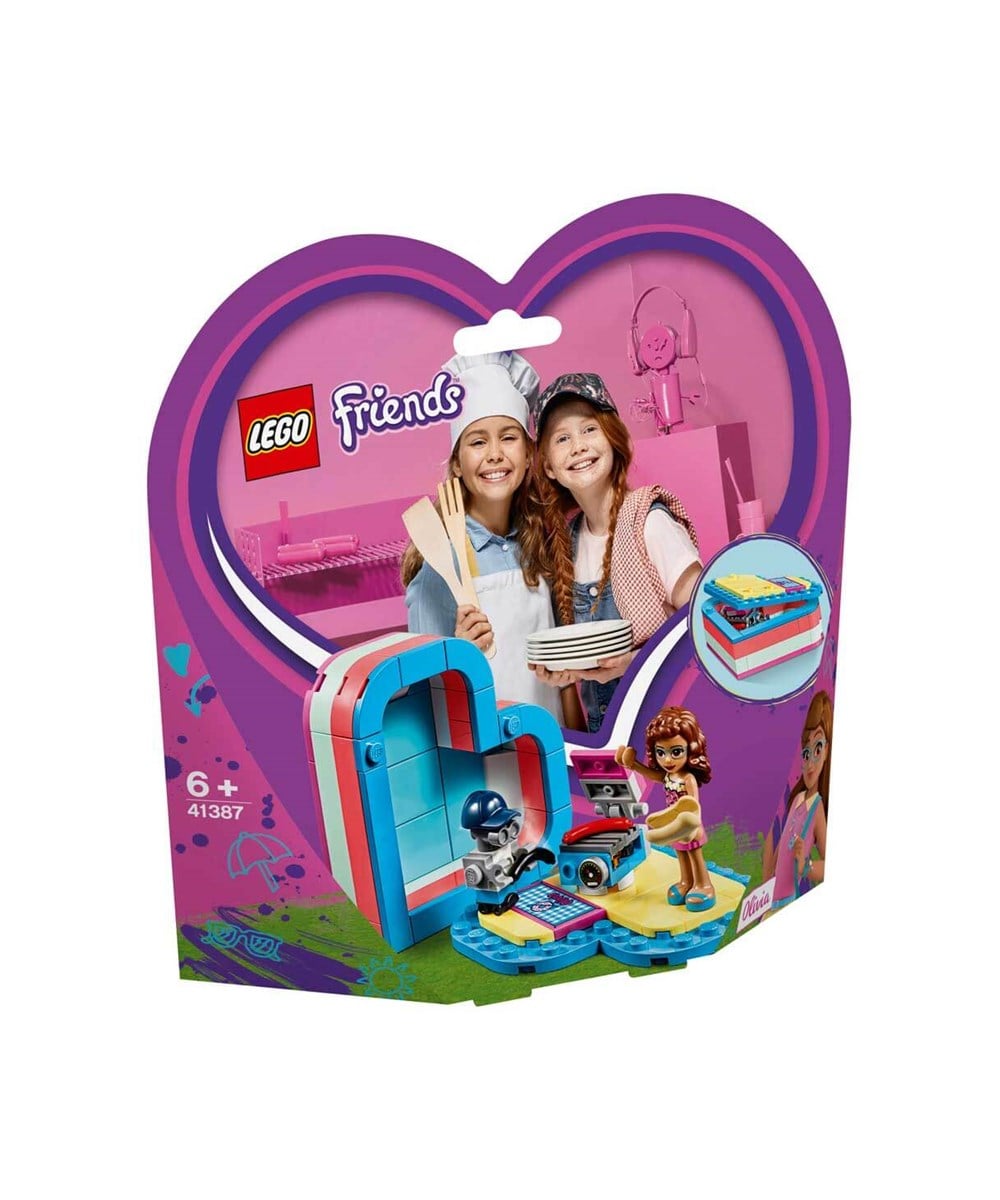 Breadcrumbut, Lego, LEGO Friends Olivia'nın Yaz Kalp Kutusu 41387