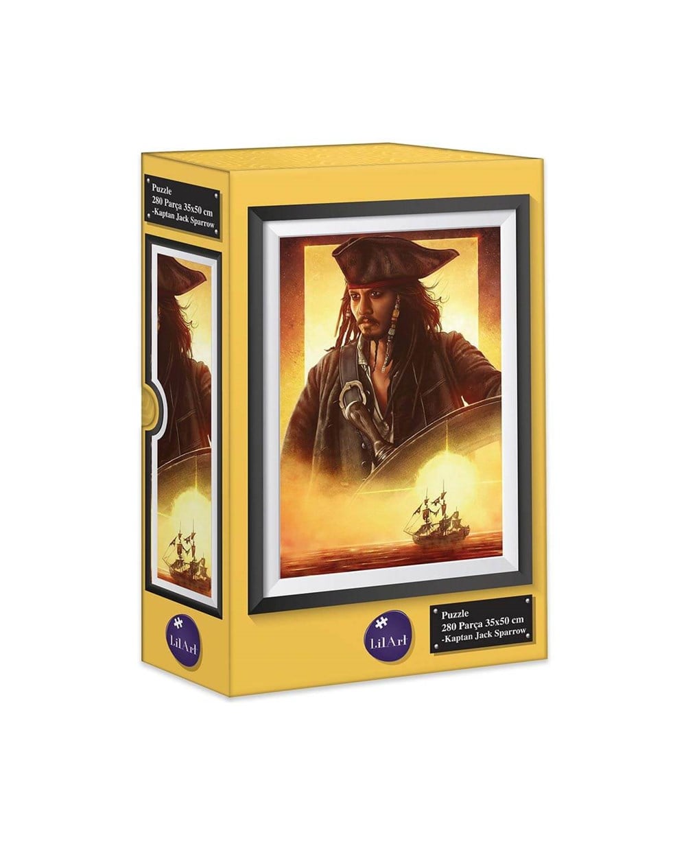 Breadcrumbut, LİLART, Lilart Puzzle Pazar 280 Parça Kaptan Jack Sparrow