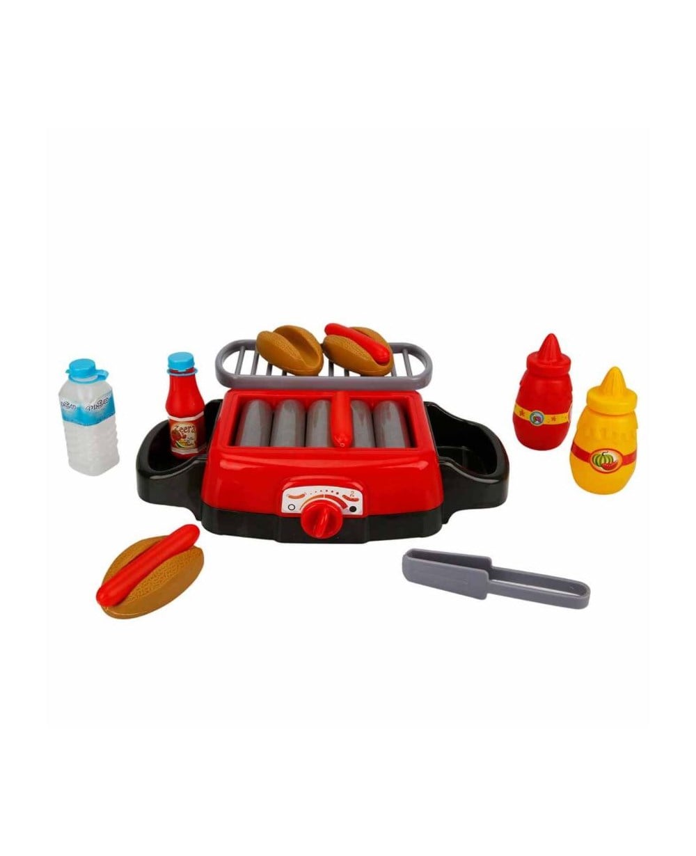 Breadcrumbut, Sunman, Little Chef Sesli ve Işıklı Hot Dog Izgara Oyun Seti