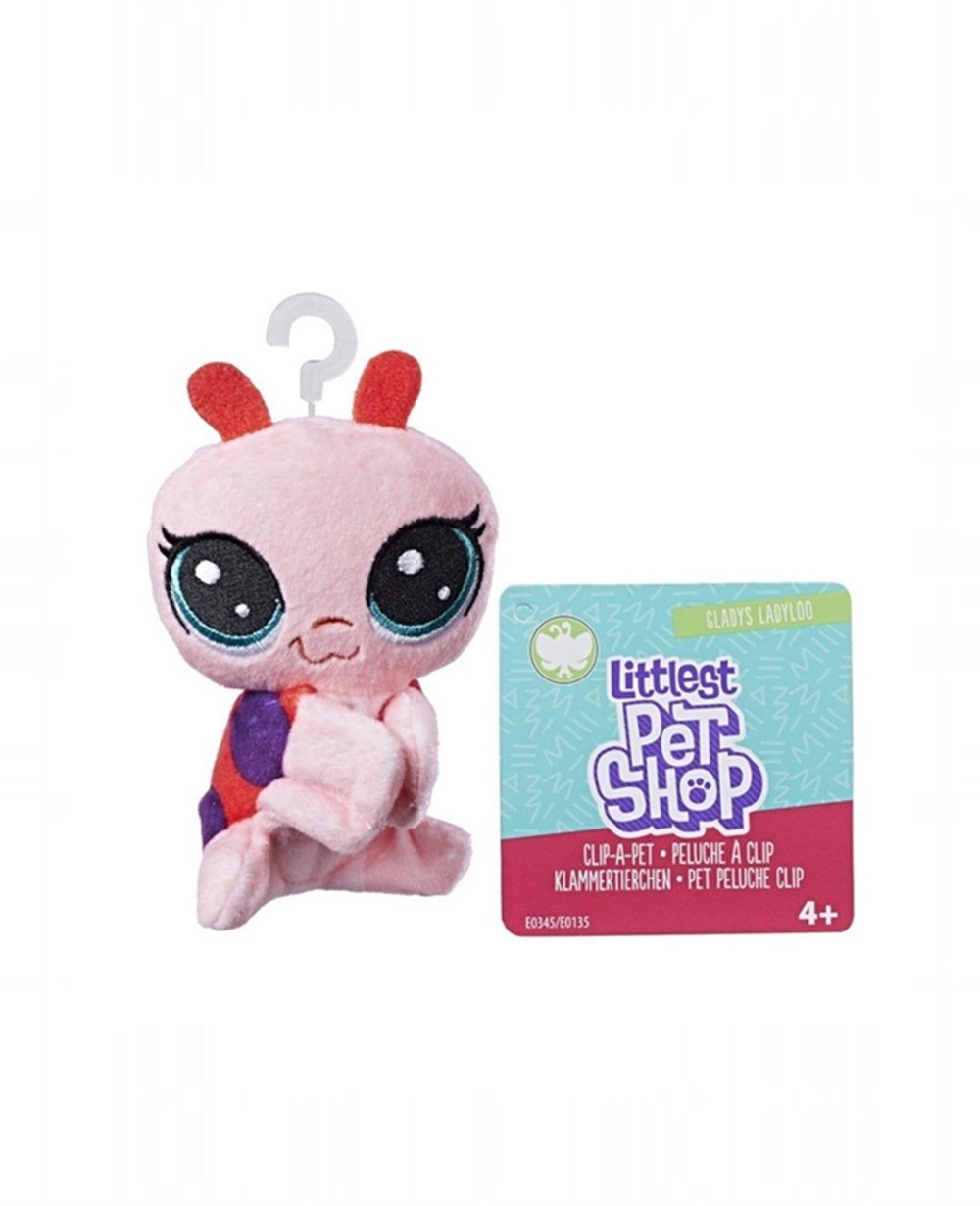 Breadcrumbut, Miniş - Pets Shop, Littlest Pet Shop Miniş Mini Peluş E0135 E0345 Gladys Ladyloo