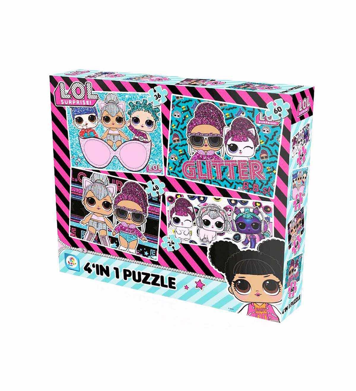 Breadcrumbut, Laço Kids, LOL 4IN1 Puzzle Çocuk Puzzle LOL7618