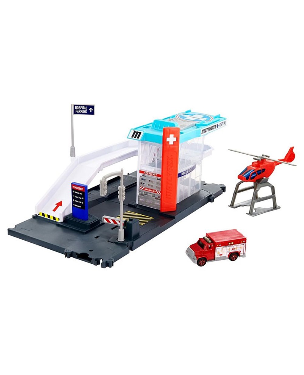 Breadcrumbut, MATCHBOX, Matchbox Aksiyon Sürücüleri Oyun Seti GVY82 GVY83 MBX Ambulance