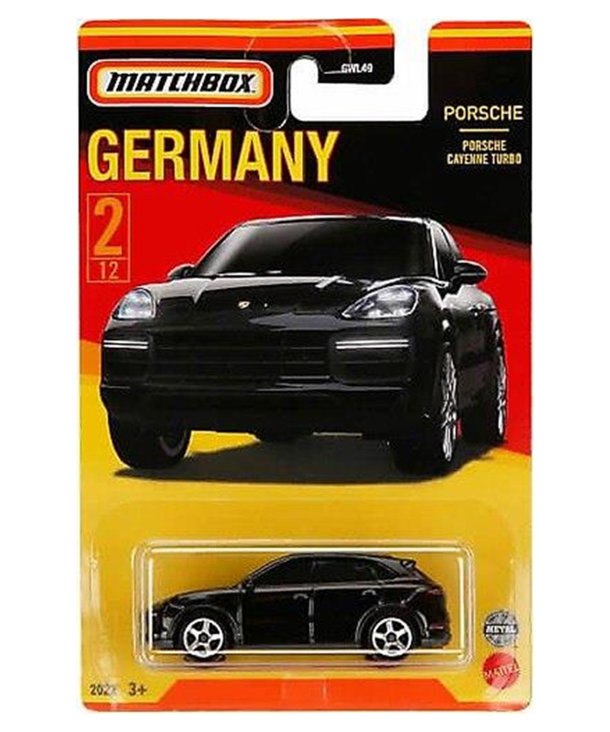 Breadcrumbut, MATCHBOX, Matchbox Almanya Araçları Serisi GWL49 HFH45 Porsche Cayenne Turbo