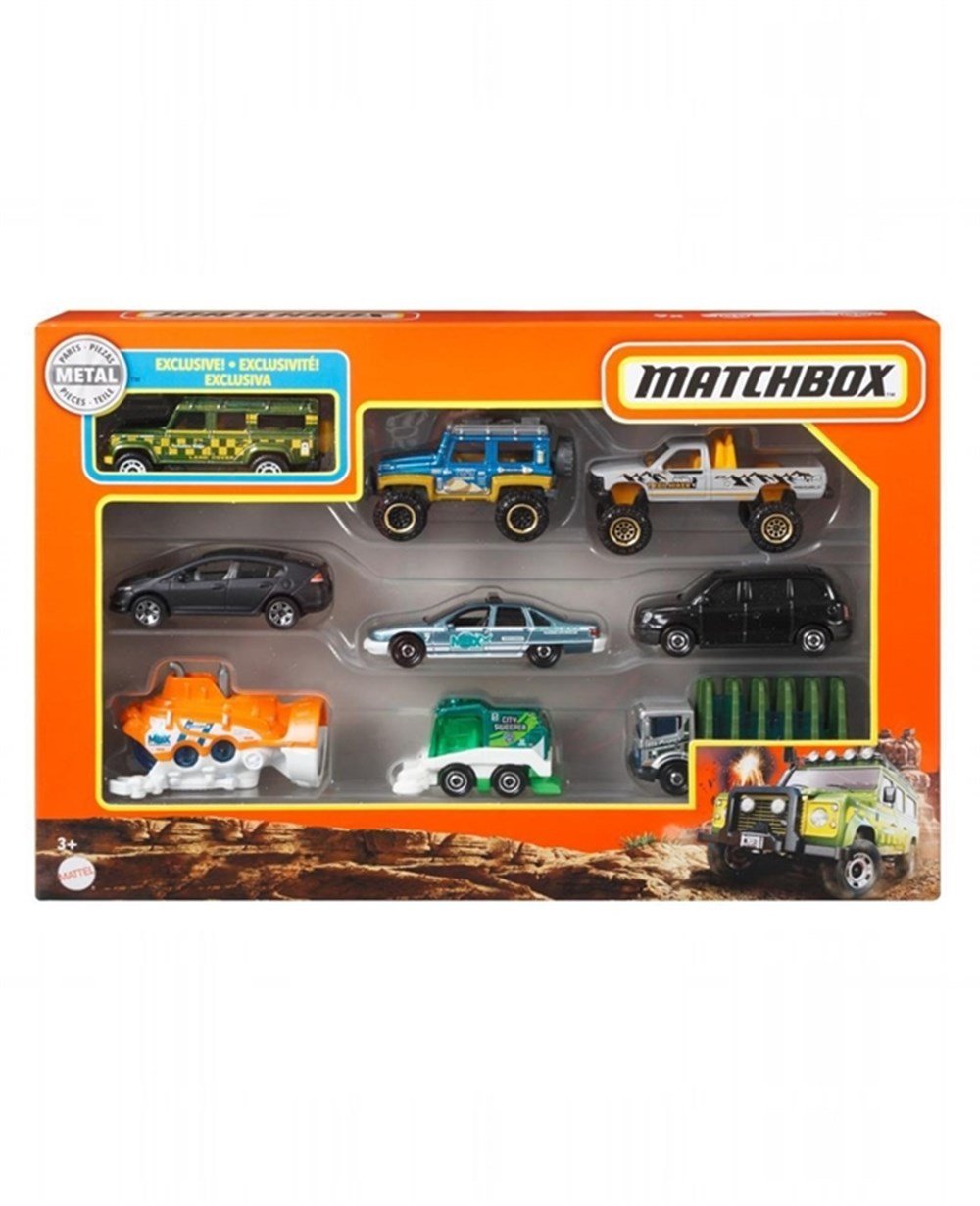 Breadcrumbut, MATCHBOX, Matchbox Dokuzlu Araba Seti X7111 GVY61
