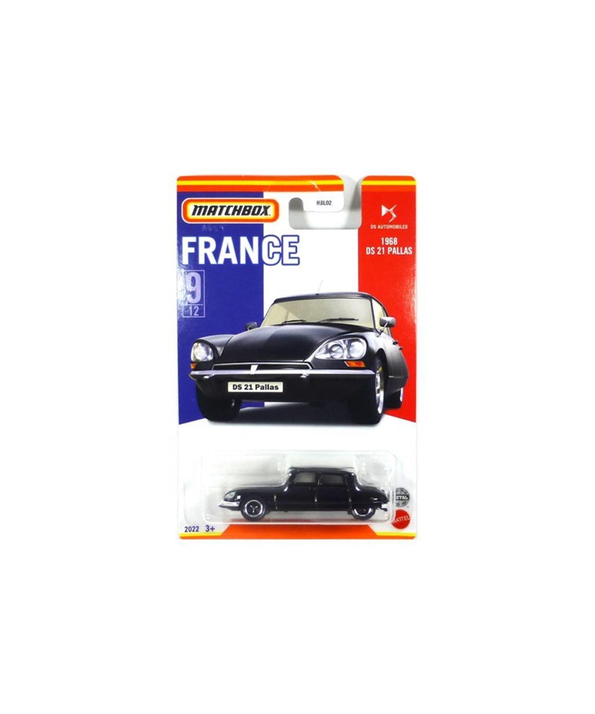 Breadcrumbut, MATCHBOX, Matchbox Fransa Araçları Serisi HBL02 HFH76 1968 Ds 21 Pallas