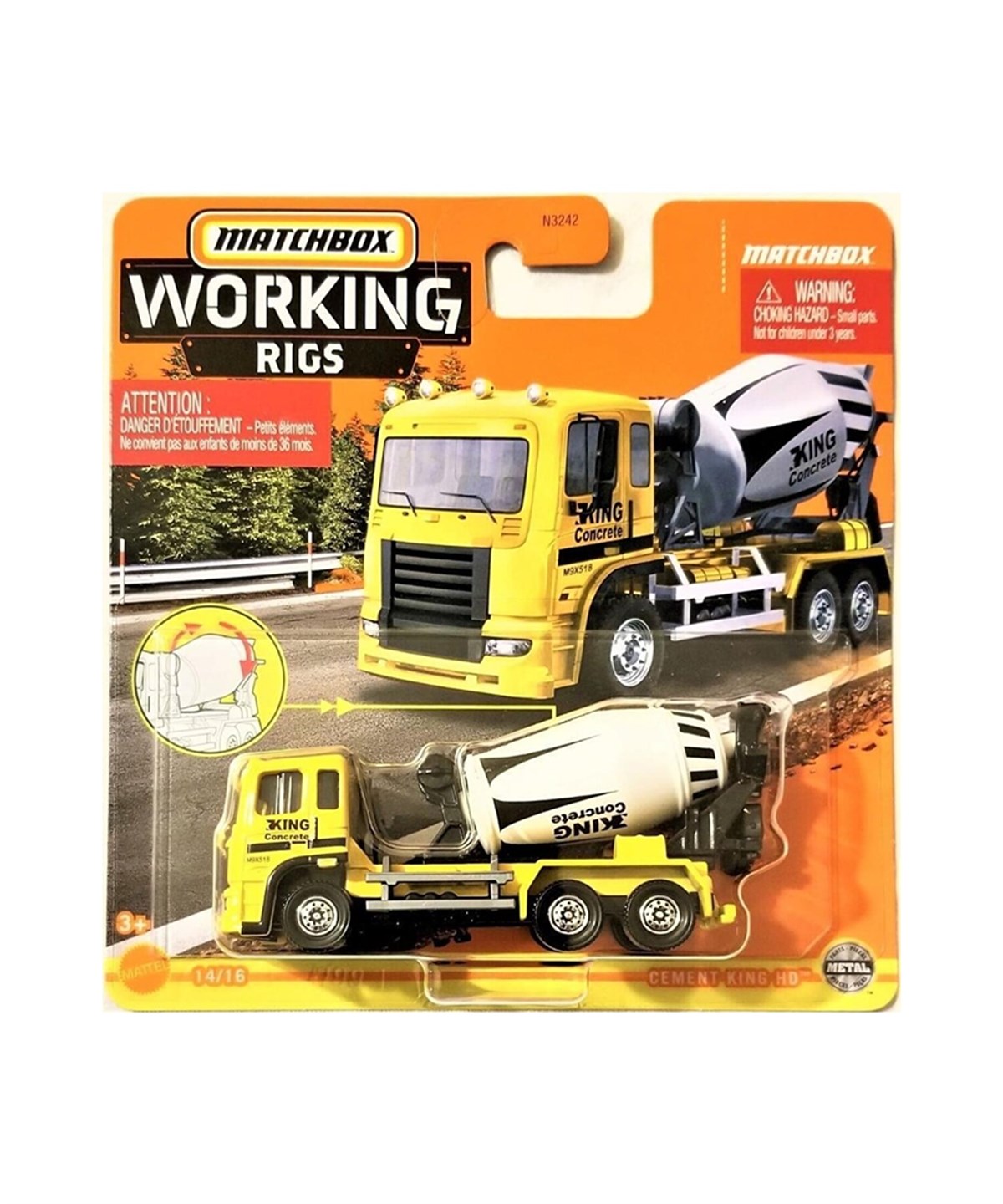 Breadcrumbut, MATCHBOX, MATCHBOX İş Araçları Serisi N3242 HFH35