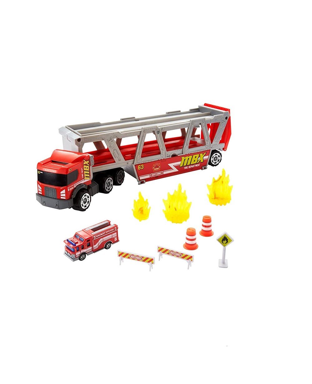 Breadcrumbut, Hot Wheels, Matchbox Taşıyıcı İtfaiye Aracı Oyun Seti GWM23