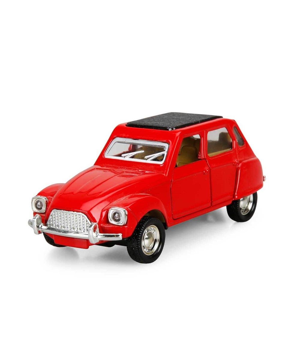 Breadcrumbut, Sunman, Maxx Wheels Işıklı Klasik Model Arabalar 11 cm. 21101 Kırmızı Citroen 2cv6