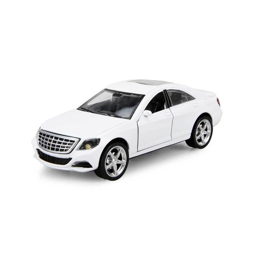 Breadcrumbut, Sunman, Maxx Wheels Işıklı Spor Araba 12 cm 21040 Beyaz Bentley