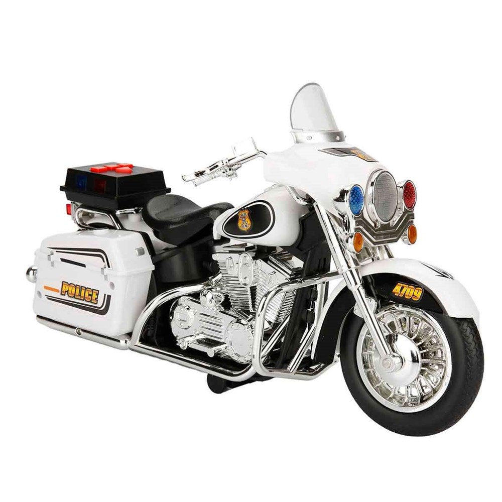 Breadcrumbut, Sunman, Maxx Wheels Sesli ve Işıklı Polis Motosikleti 34 cm.