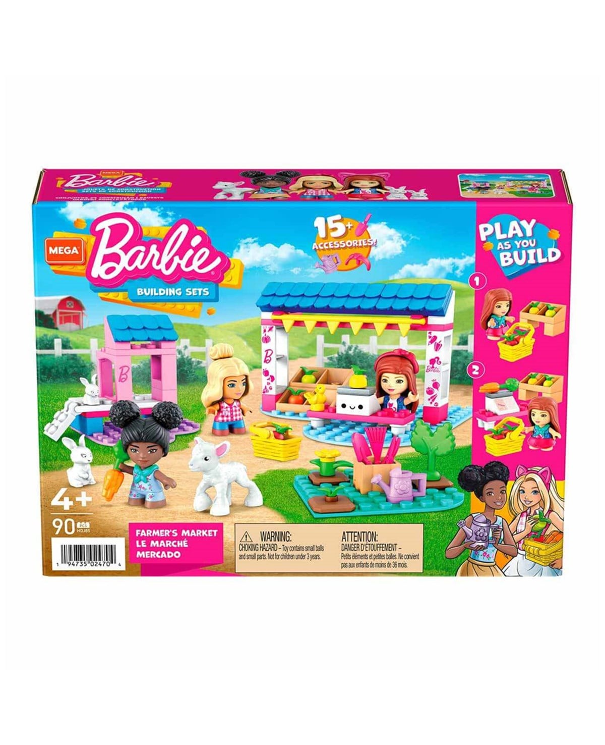 Breadcrumbut, Barbie, Mega Barbie Market Seti HDJ85