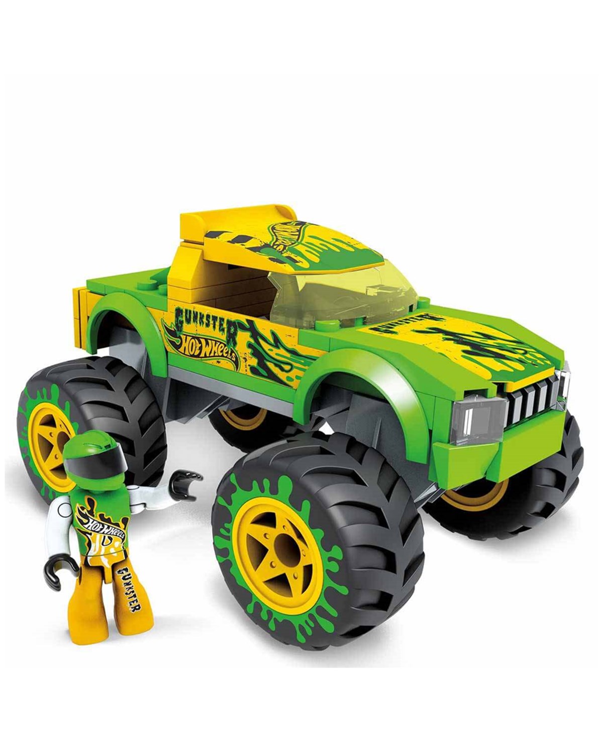 Breadcrumbut, Barbie, Mega Hot Wheels Gunkster Monster Truck HDJ94