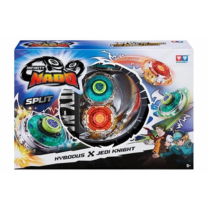 Breadcrumbut, MEGA OYUNCAK, Mega Infinity Nado Split Metal 2´li Set Hybodus & Jedi Knight
