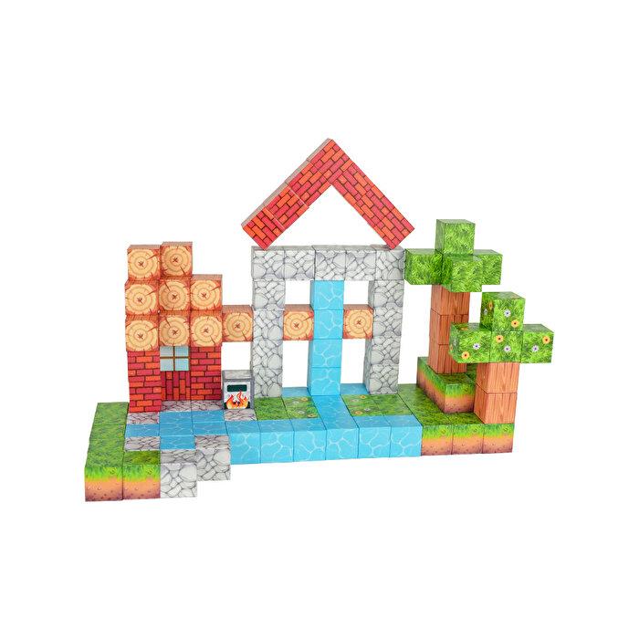 Breadcrumbut, MEGA OYUNCAK, Megacraft Manyetik Bloklar 119 Parça Orman Temalı