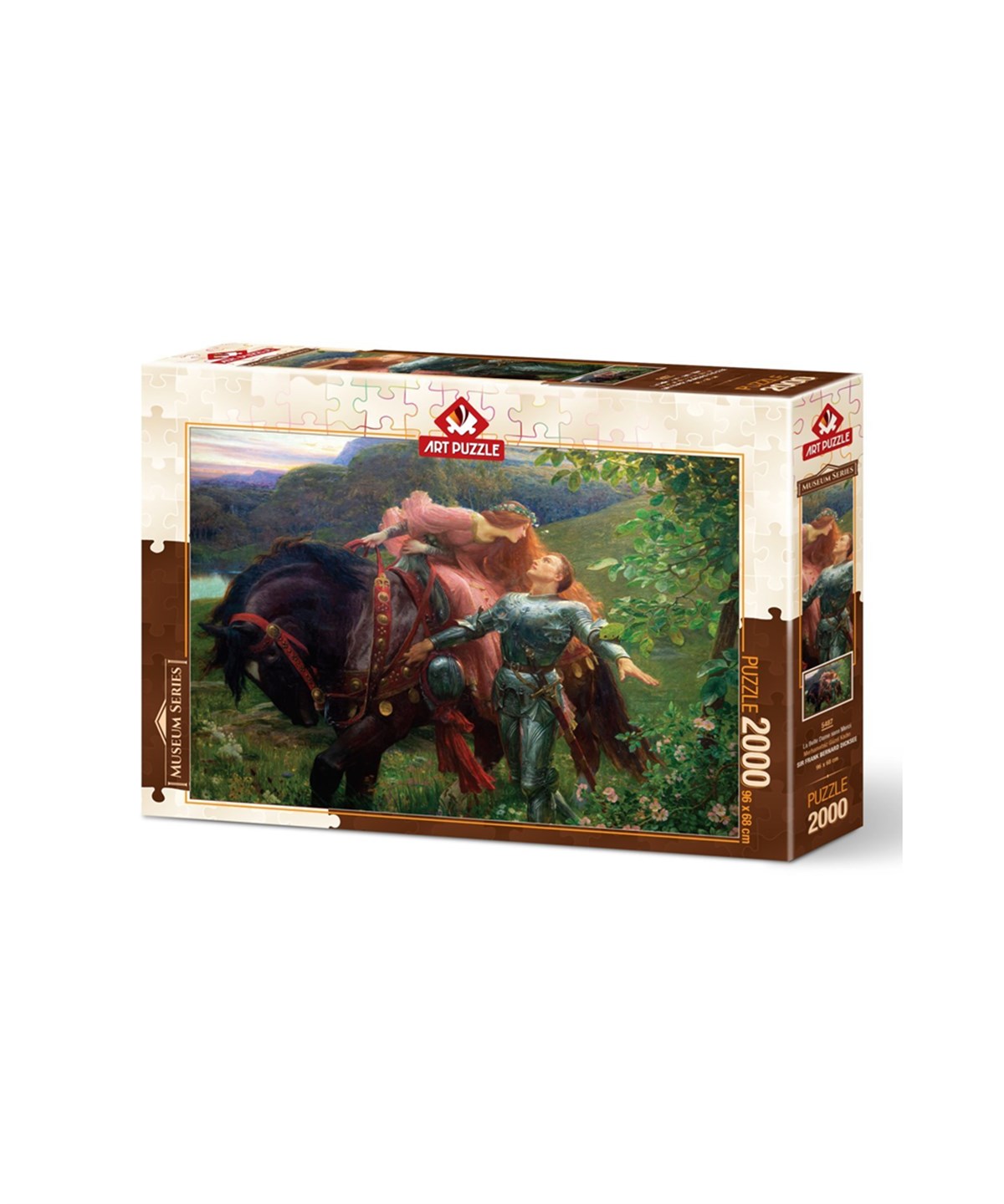 Breadcrumbut, ART PUZZLE, MERHAMETSİZ GÜZEL KADIN - 2000 PARÇA 5487