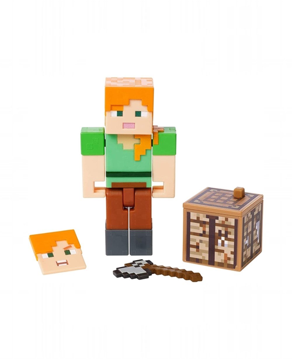 Breadcrumbut, Minecraft, Minecraft Aksesuarlı Figürler Serisi GCC11 GCC12 Alex