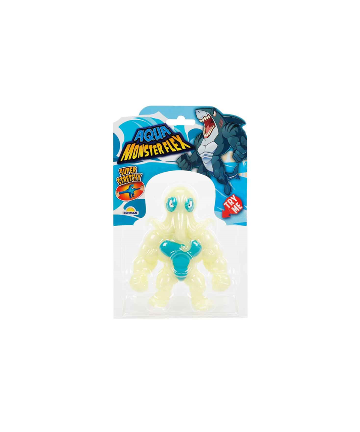 Breadcrumbut, Sunman, Monster Flex Aqua Süper Esnek Figür 15 cm 11931 Hoctopus
