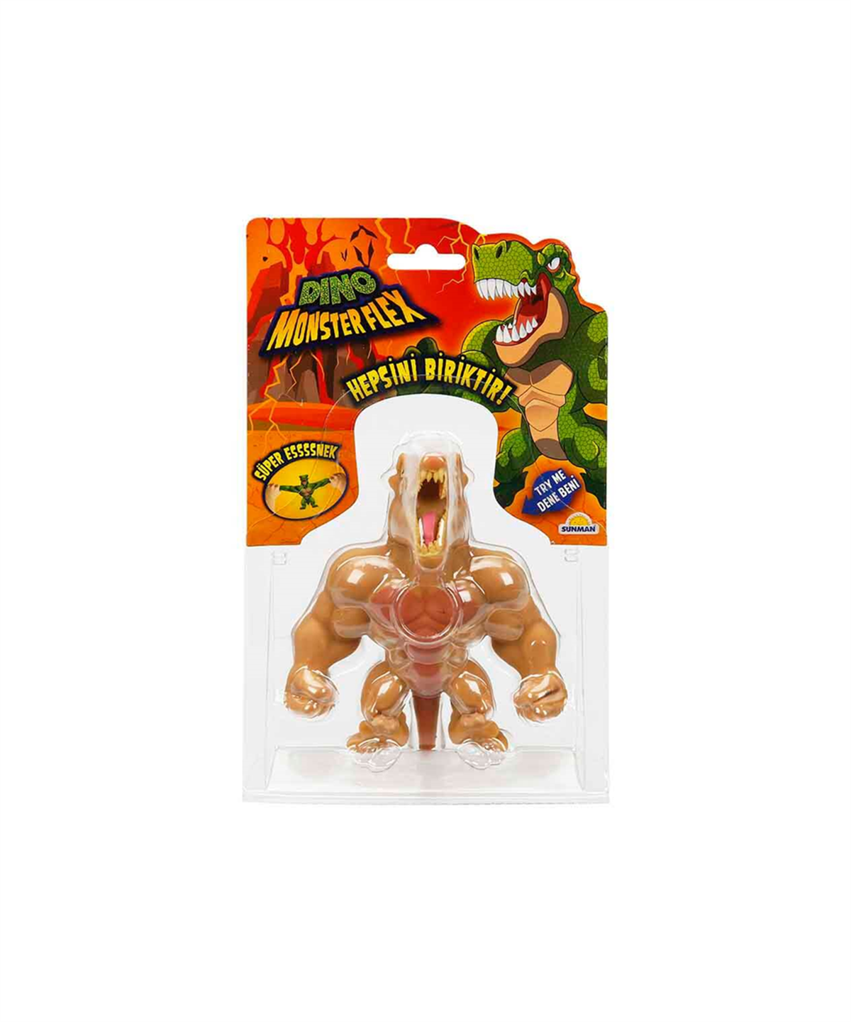 Breadcrumbut, Sunman, Monster Flex Dino Süper Esnek Figür 15 cm 11740 Spyno