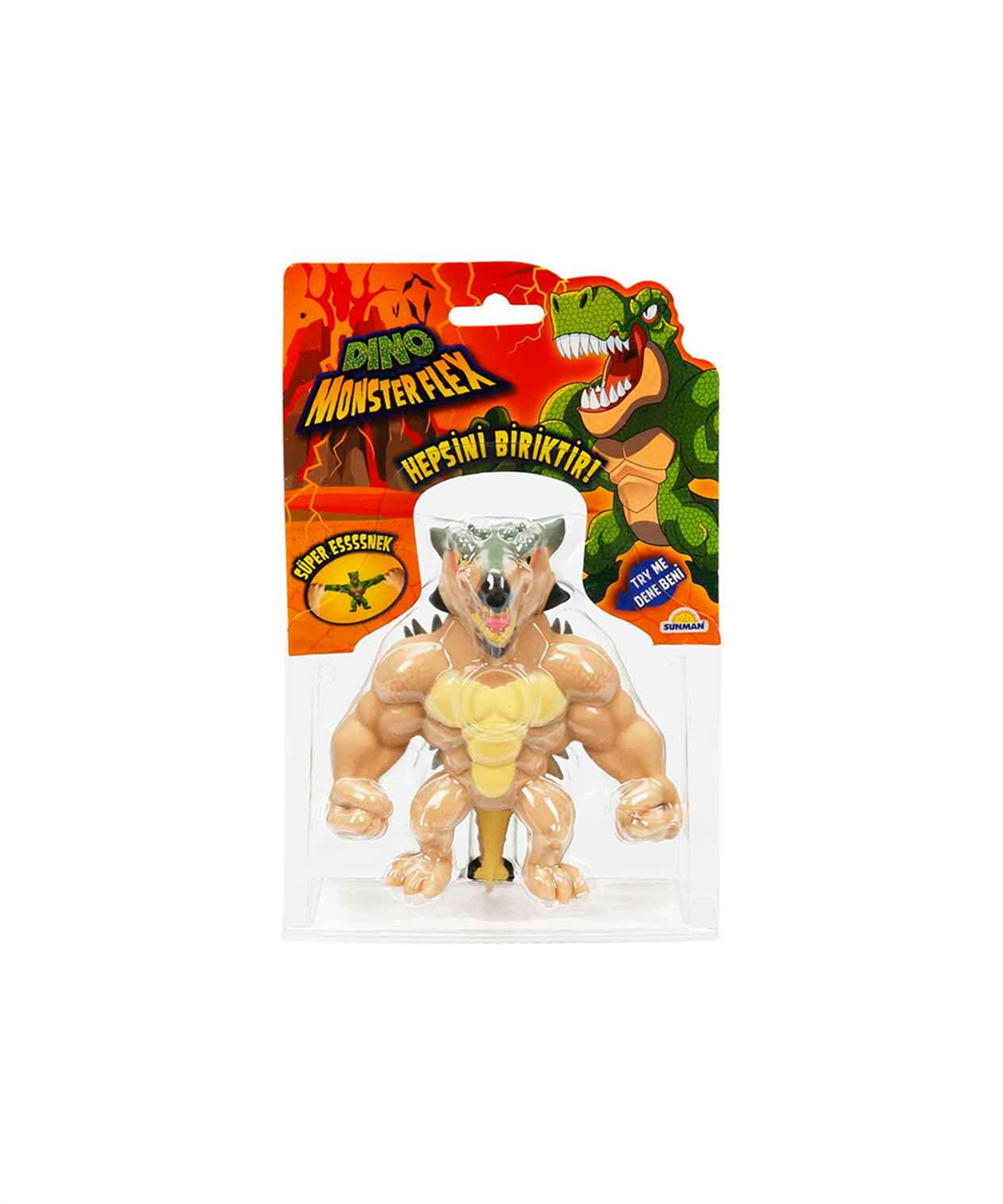 Breadcrumbut, Sunman, Monster Flex Dino Süper Esnek Figür 15 cm 11740 Coraz
