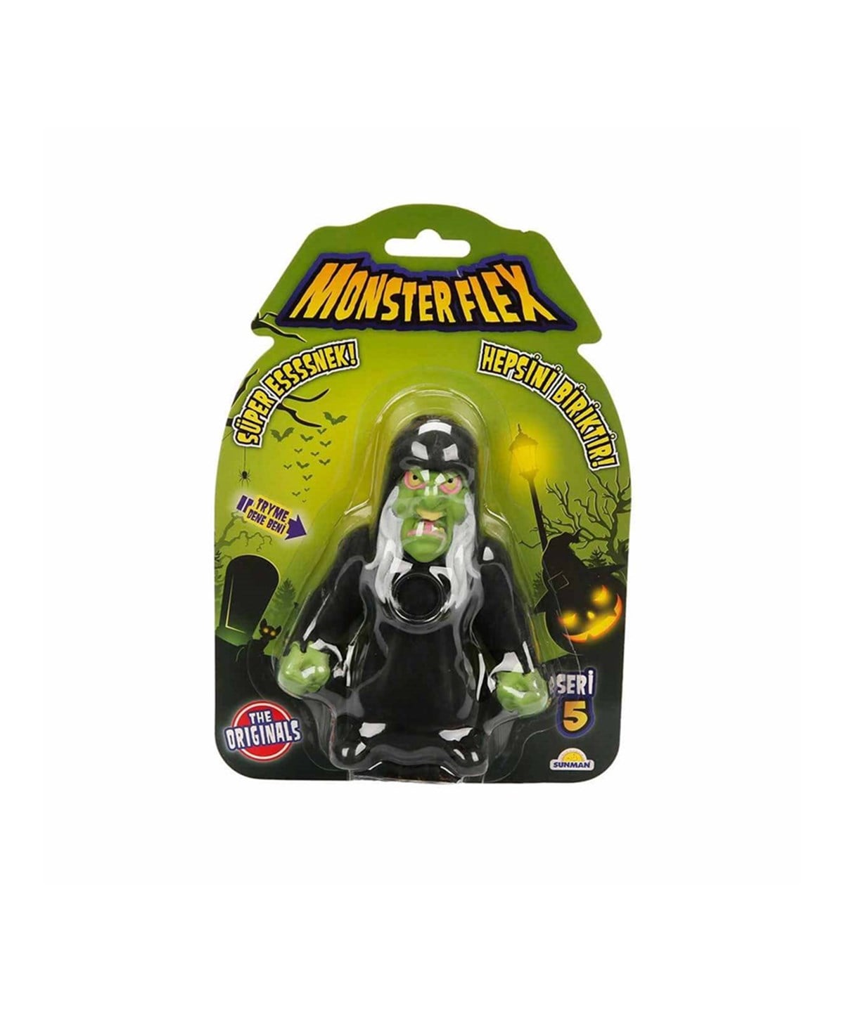 Breadcrumbut, Sunman, Monster Flex Süper Esnek Figür S5 15 cm 11726 Witch