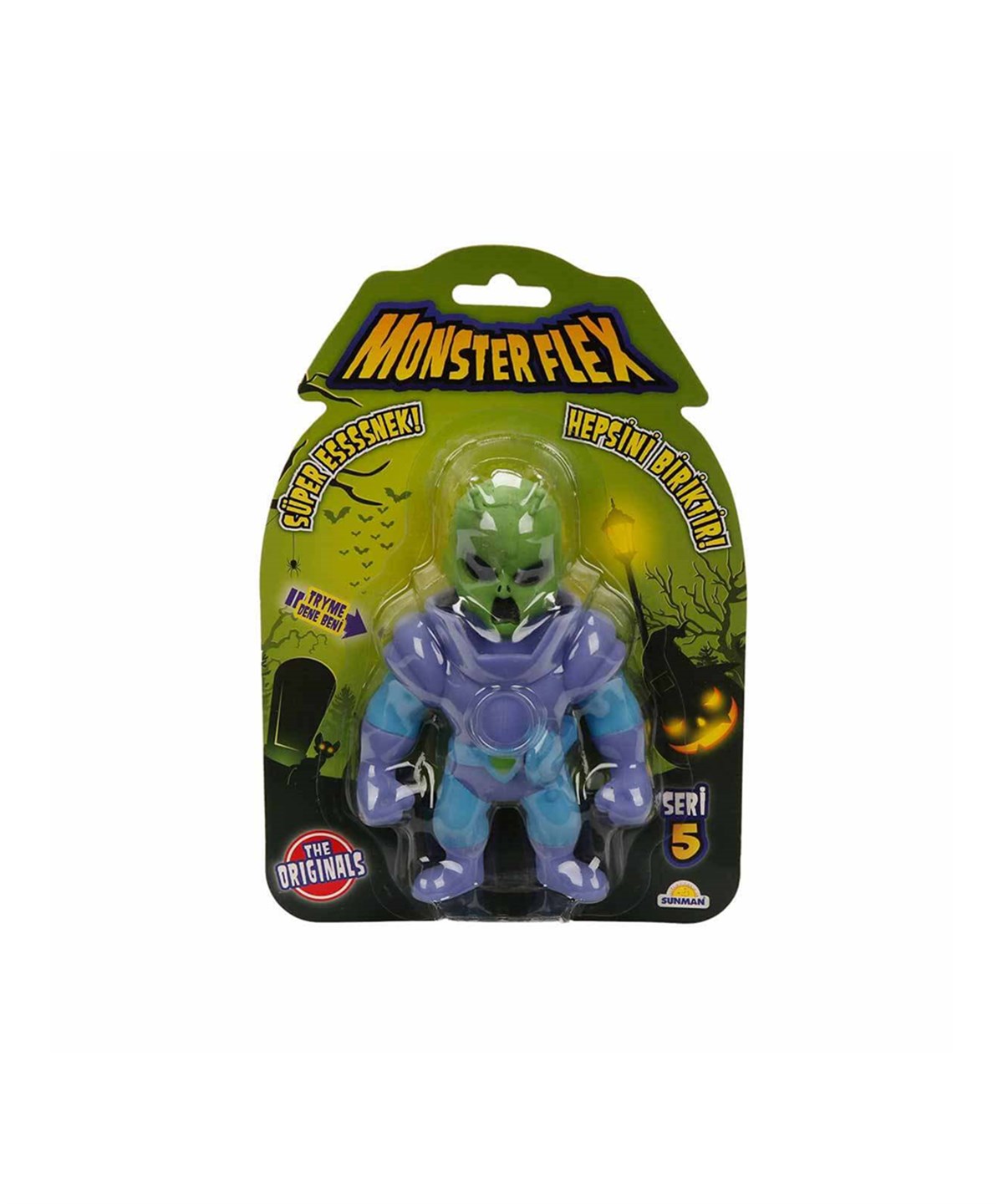 Breadcrumbut, Sunman, Monster Flex Süper Esnek Figür S5 15 cm 11726 Martian