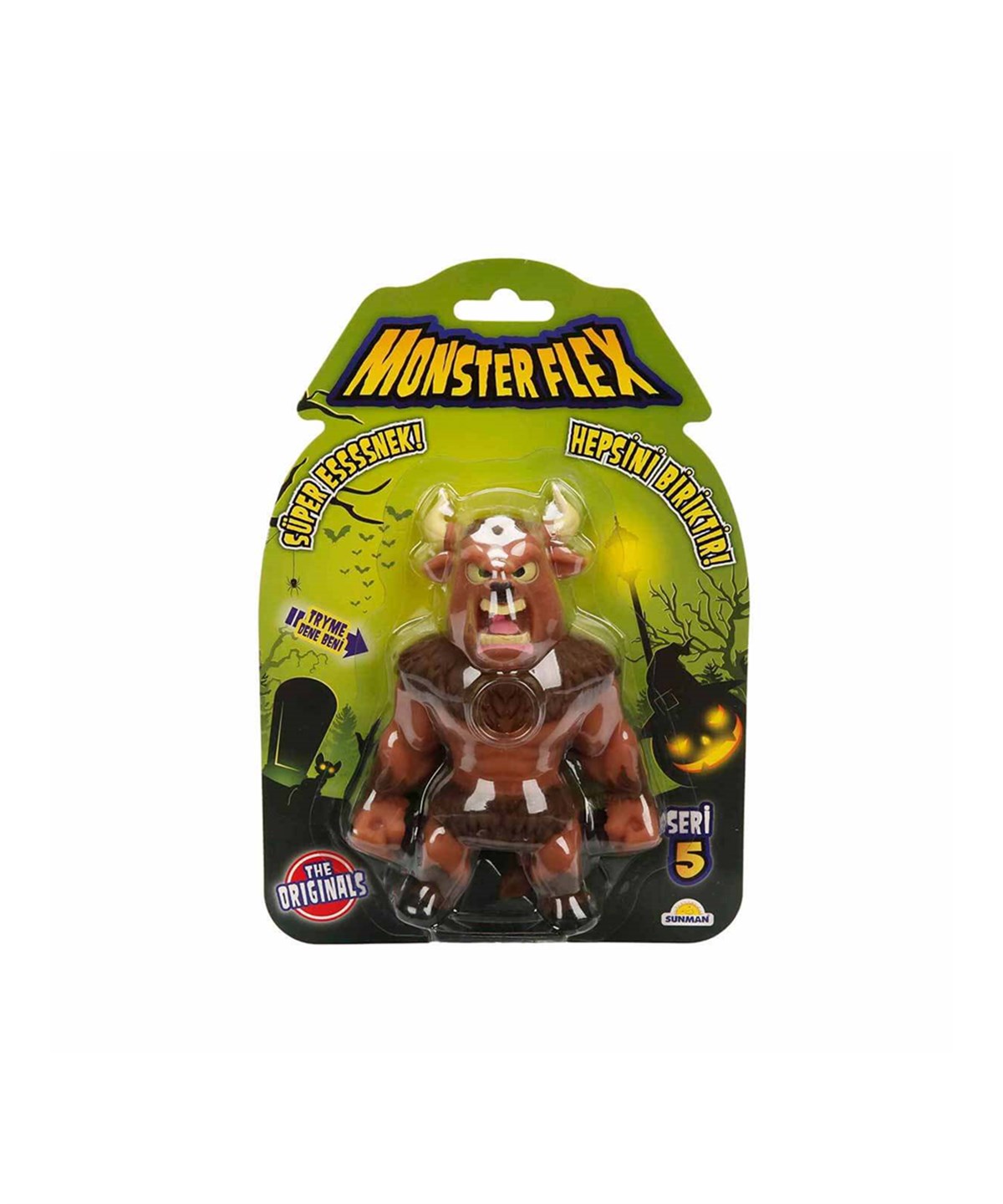 Breadcrumbut, Sunman, Monster Flex Süper Esnek Figür S5 15 cm 11726 Minotaurus