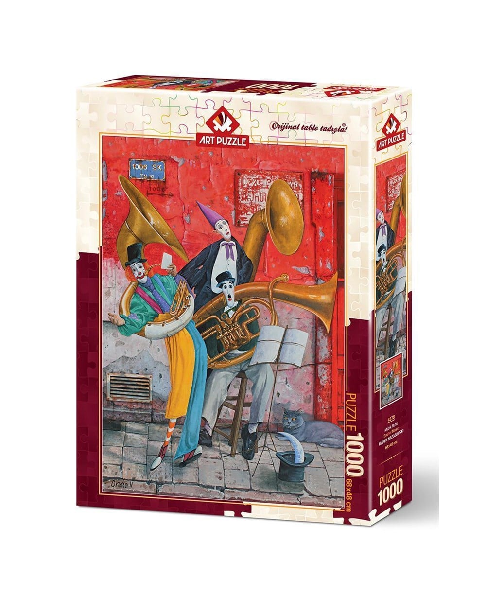 Breadcrumbut, ART PUZZLE, MÜZİK RUHU - 1000 PARÇA