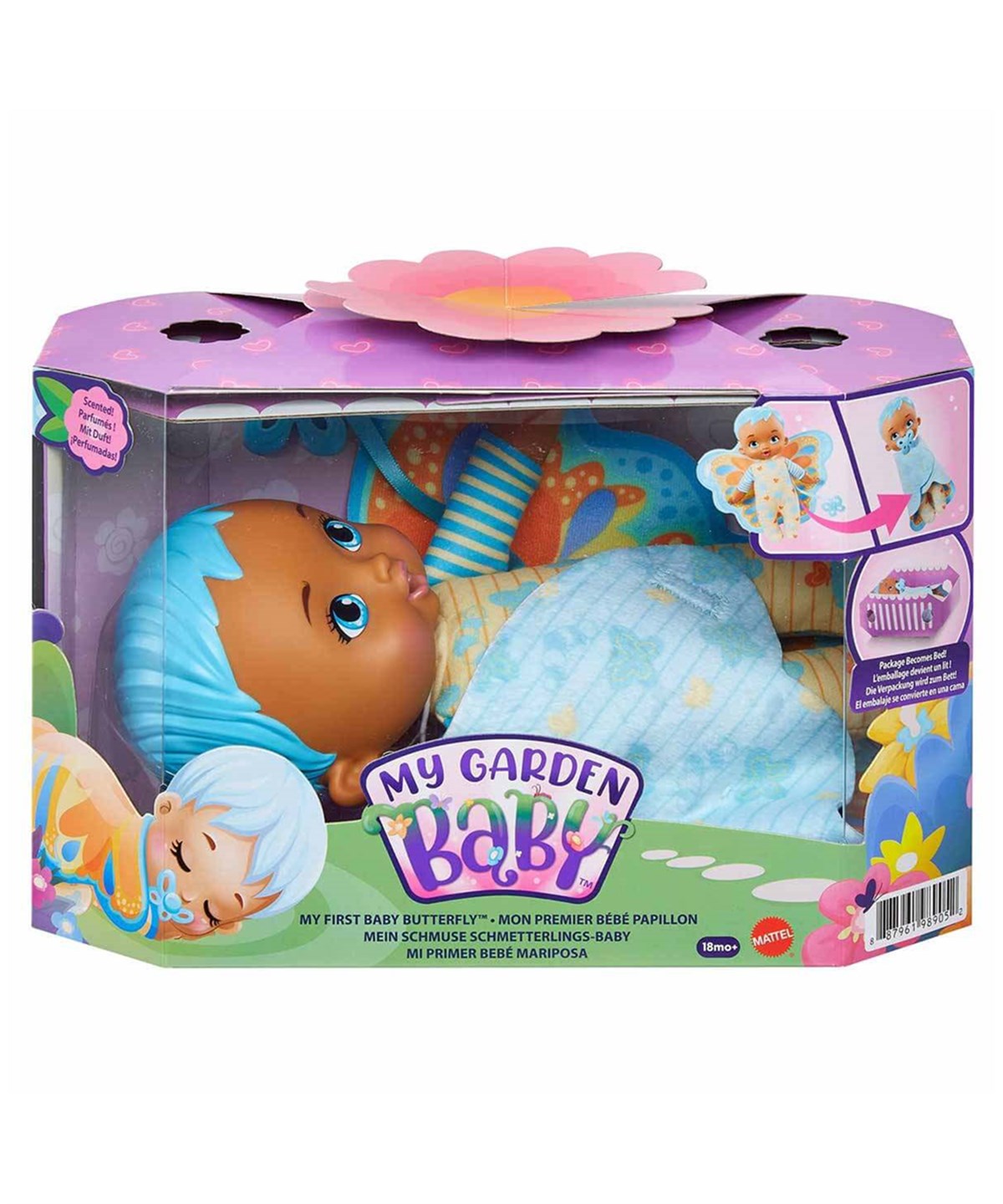 Breadcrumbut, MY GARDEN BABY, My Garden Baby İlk Kelebek Bebeğim Mavi Saçlı Bebek HBH37 HBH38