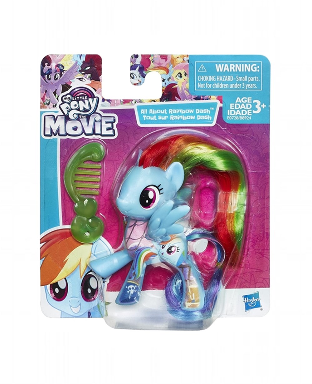 Breadcrumbut, My Little Pony, My Little Pony Desenli Figür B8924 E0728 Rainbow Dash