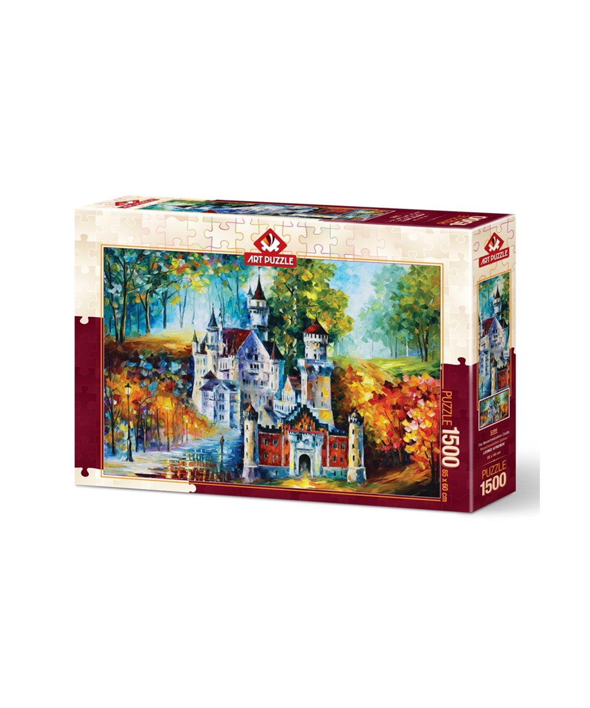 Breadcrumbut, ART PUZZLE, NEUSCHWANSTEİN ŞATOSU - 1500 PARÇA 5395