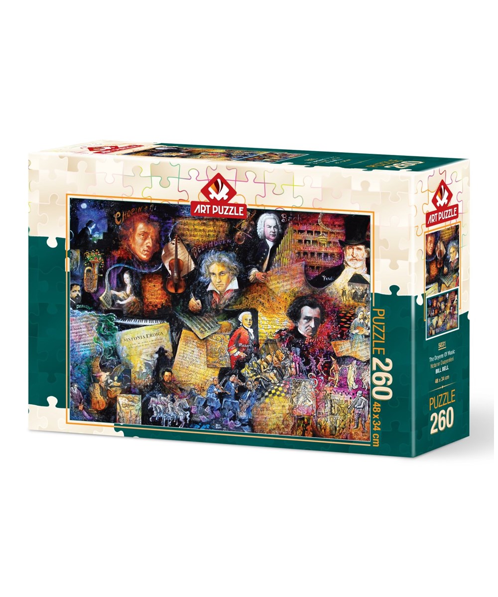 Breadcrumbut, ART PUZZLE, NOTANIN DUAYENLERİ - 260 PARÇA