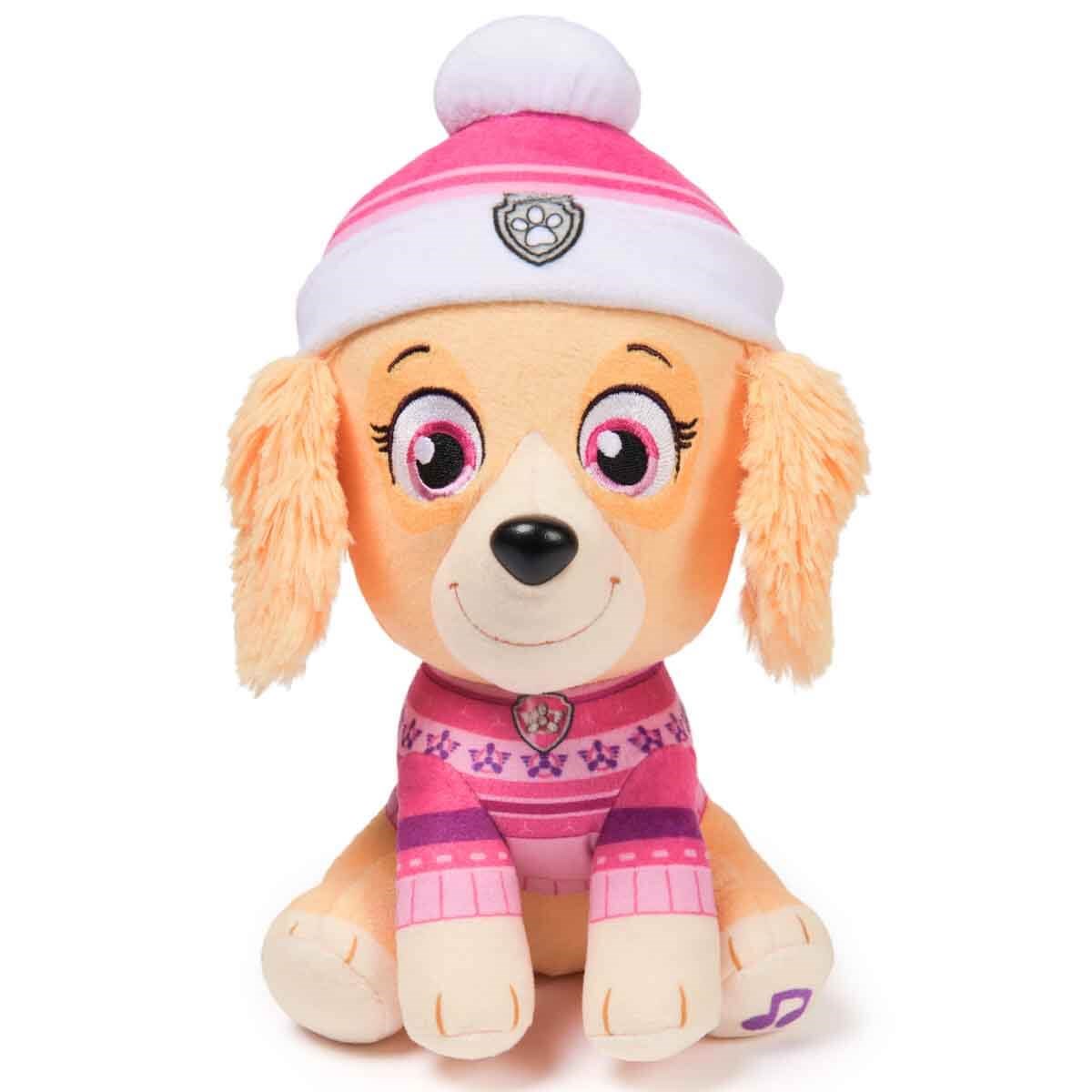 Breadcrumbut, Sunman, PAW Patrol Sesli Holiday Peluş 20 cm 87323 Skye