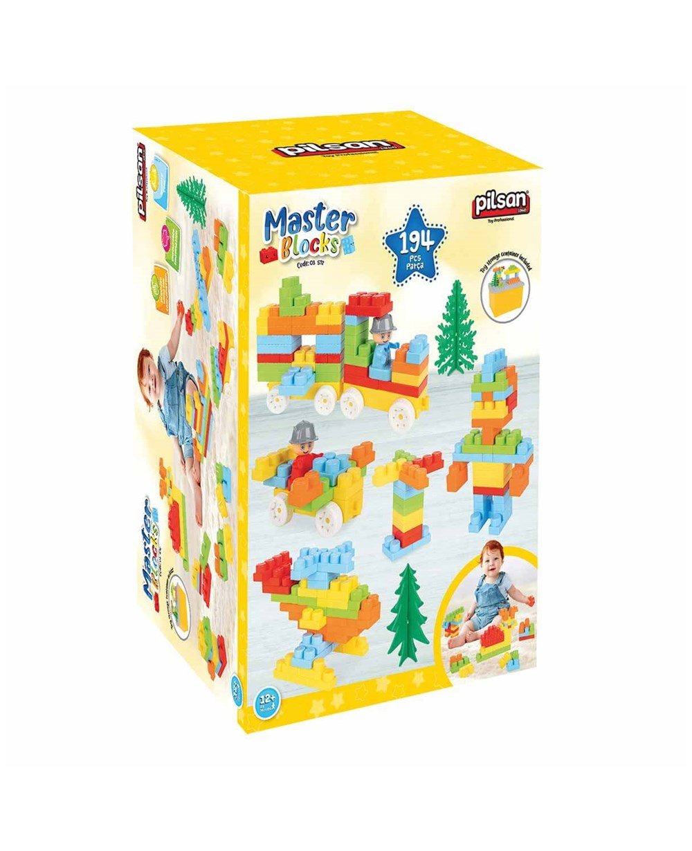 Breadcrumbut, Pilsan, Pilsan Aksesuarlı Master Bloklar 191 Parça