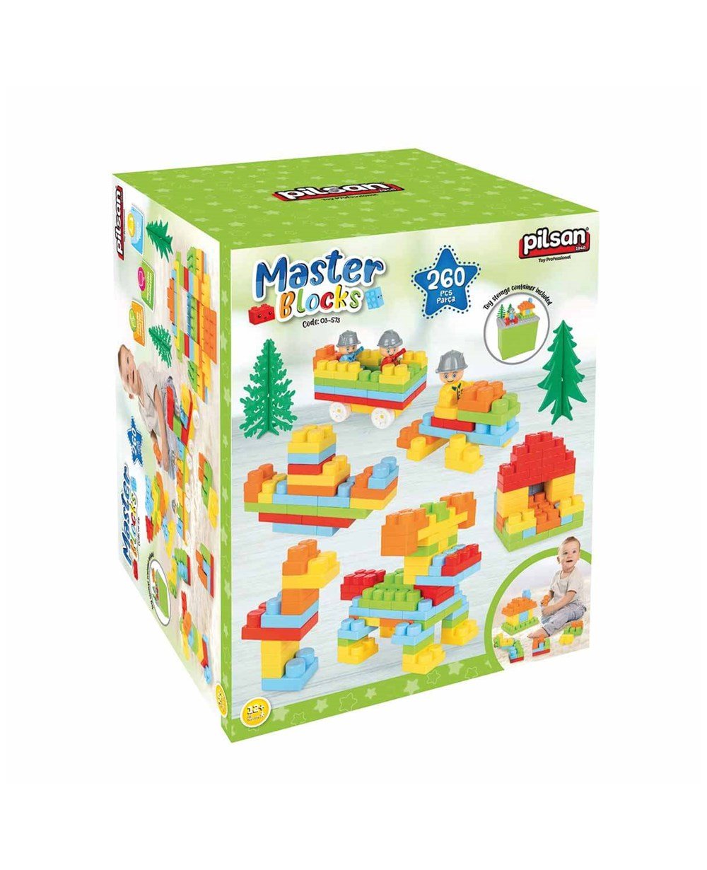 Breadcrumbut, Pilsan, Pilsan Aksesuarlı Master Bloklar 256 Parça