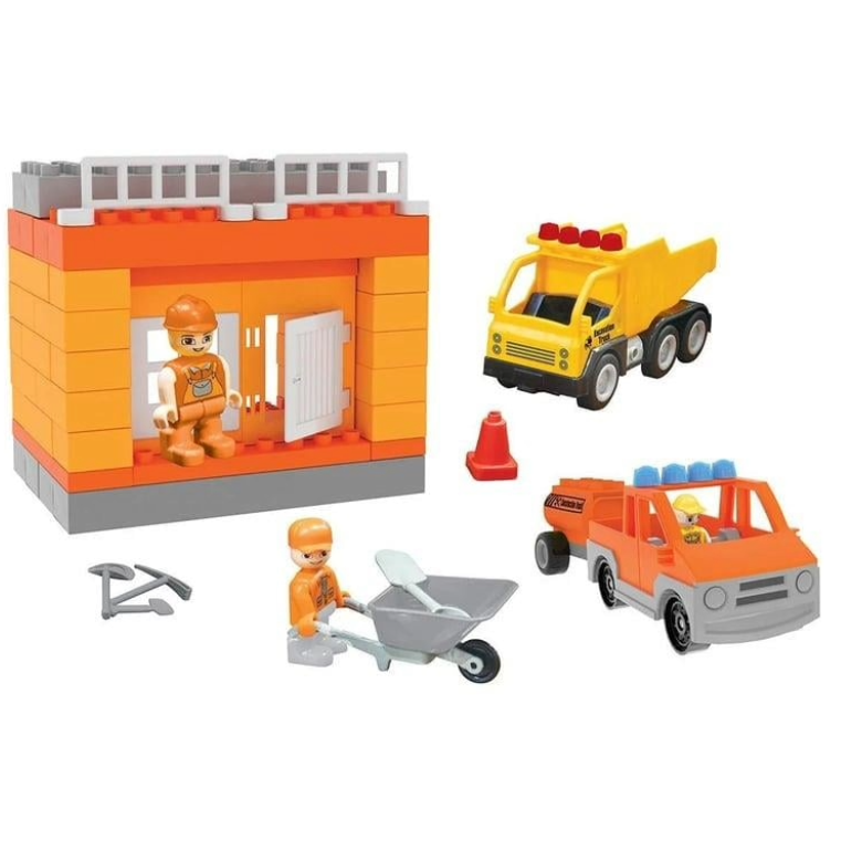 Breadcrumbut, Pilsan, Pilsan Double Blocks Damperli İnşaat Araçları Seti