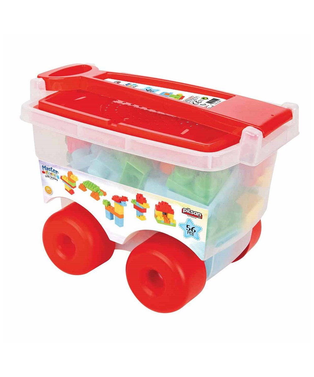 Breadcrumbut, Pilsan, Pilsan Master Bloklu Trolley 54 Parça