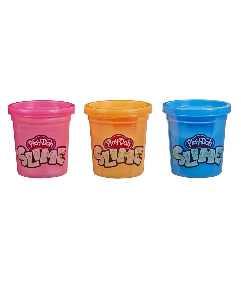 Breadcrumbut, Play-Doh, PLAY-DOH SLIME HAMUR 3 LÜ PEMBE-TURUNCU-MAVİ E8810 E8789
