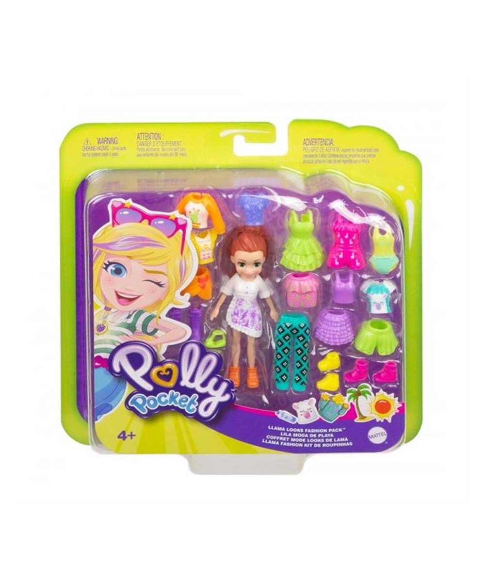 Breadcrumbut, Polly Pocket, Polly Pocker ve Kıyafetleri Oyun Seti GFT97 GKV14 Lama Tarzı