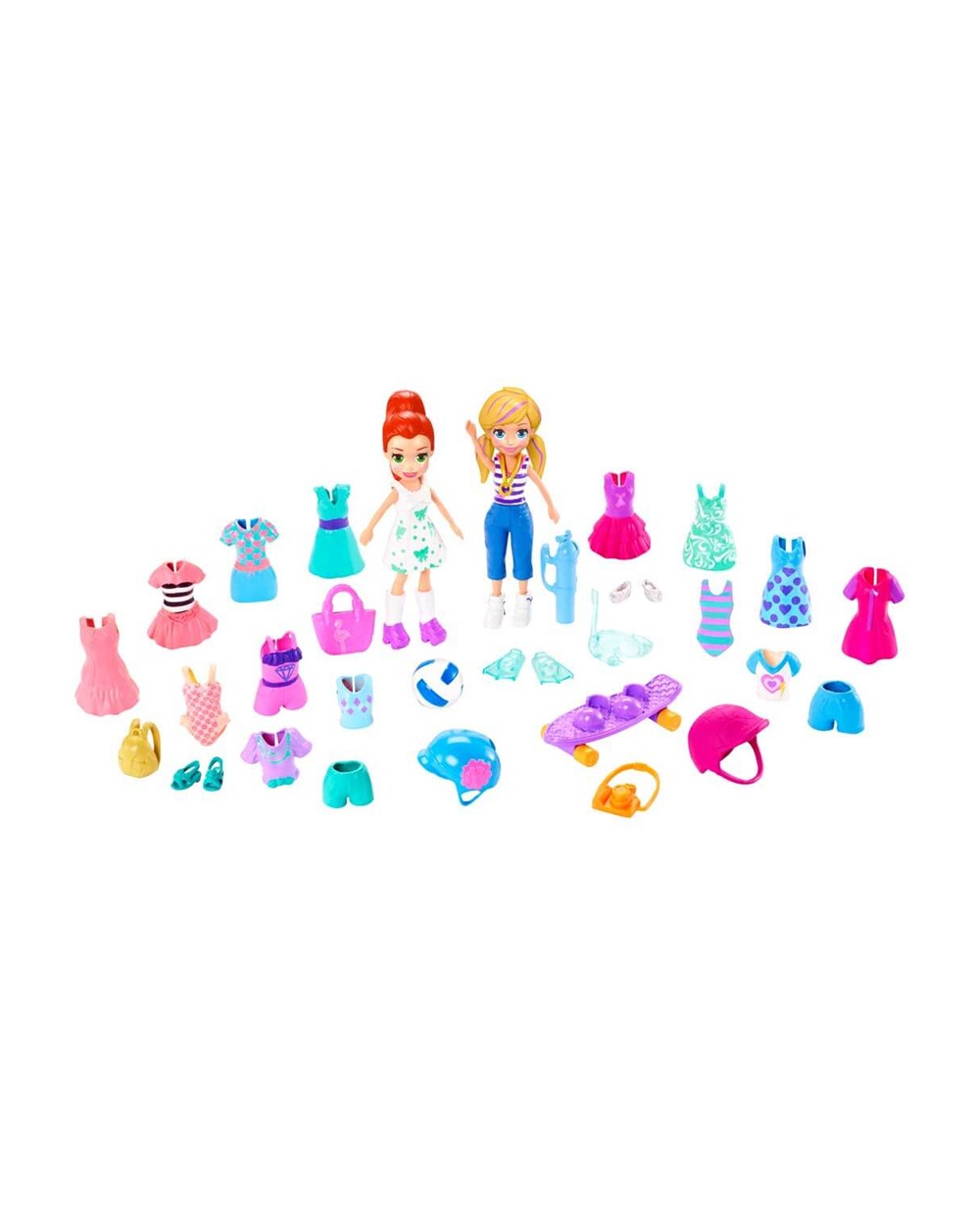 Breadcrumbut, Polly Pocket, Polly Pocket Büyük Moda Seti GGJ48 Super Sporty Pack