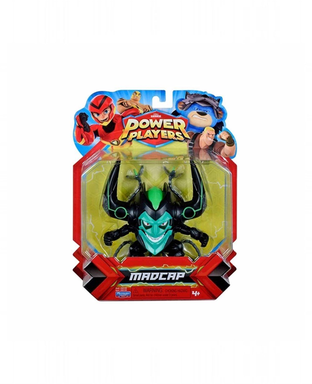 Breadcrumbut, POWER PLAYERS, Power Players Aksiyon Figürler S1 PWW01000 97204 Madcap