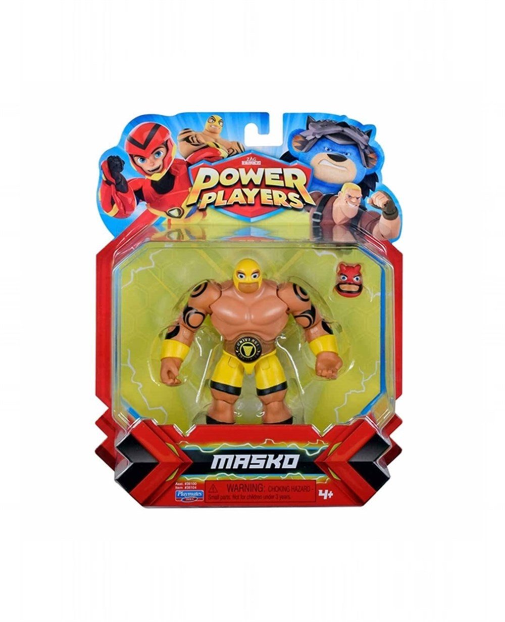 Breadcrumbut, POWER PLAYERS, Power Players Aksiyon Figürler S1 PWW01000 97204 Masko