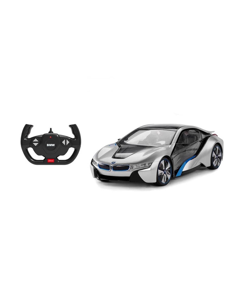 Breadcrumbut, Sunman, Rastar BMW i8 Uzaktan Kumandalı Araba 1/14 07681 Gri