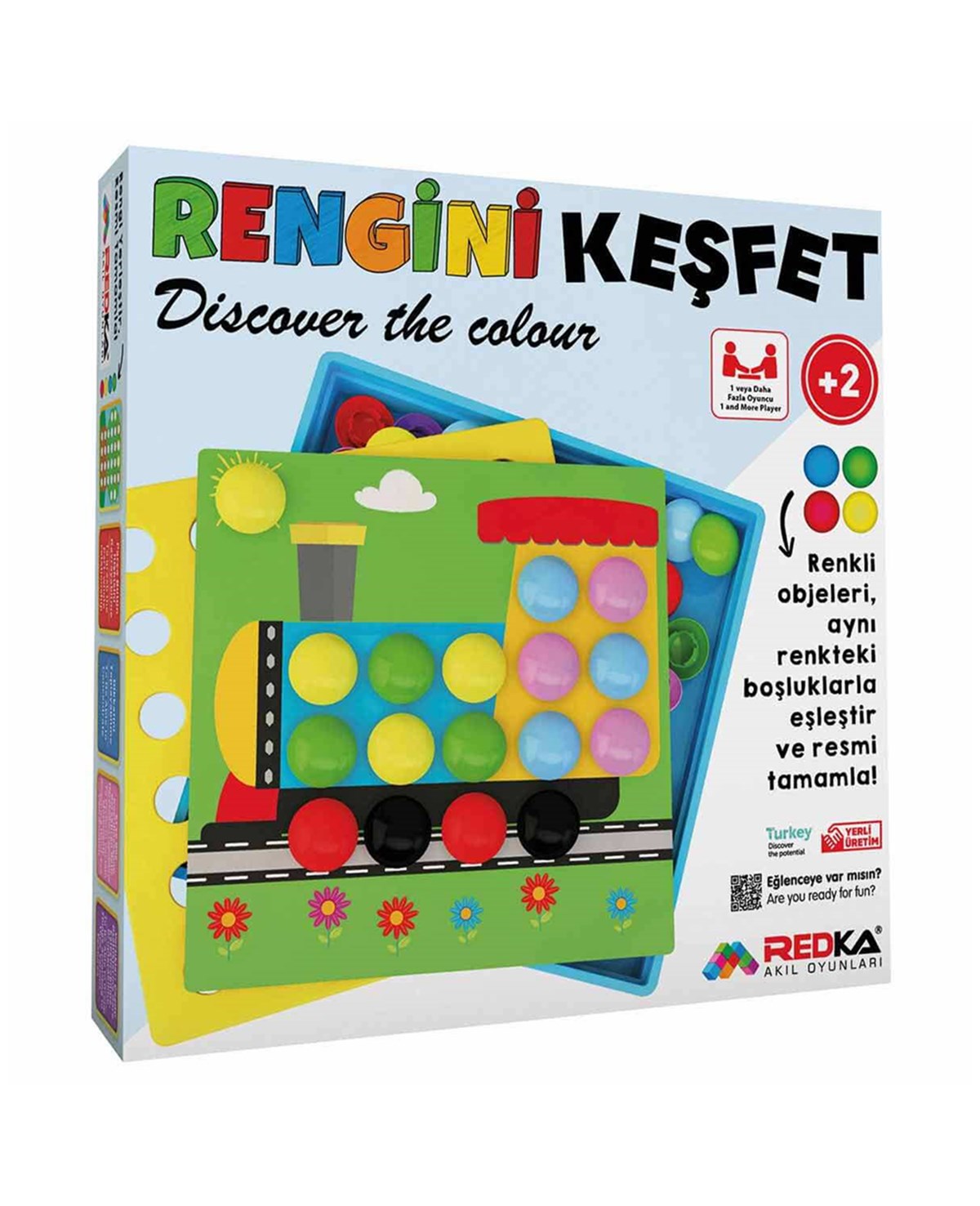 Breadcrumbut, Redka, Redka Rengini Keşfet Zeka Oyunu