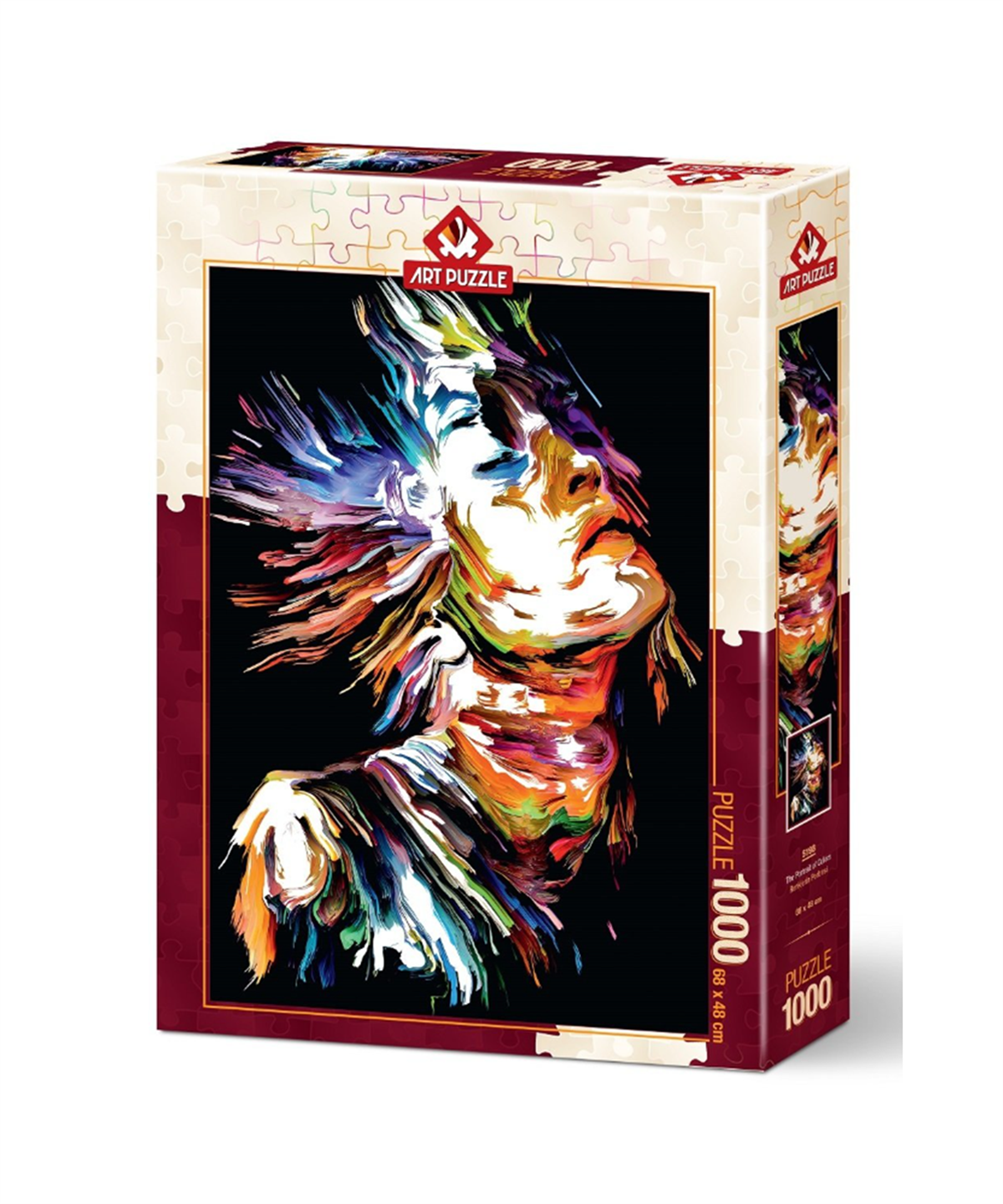 Breadcrumbut, ART PUZZLE, RENKLERİN PORTRESİ - 1000 PARÇA