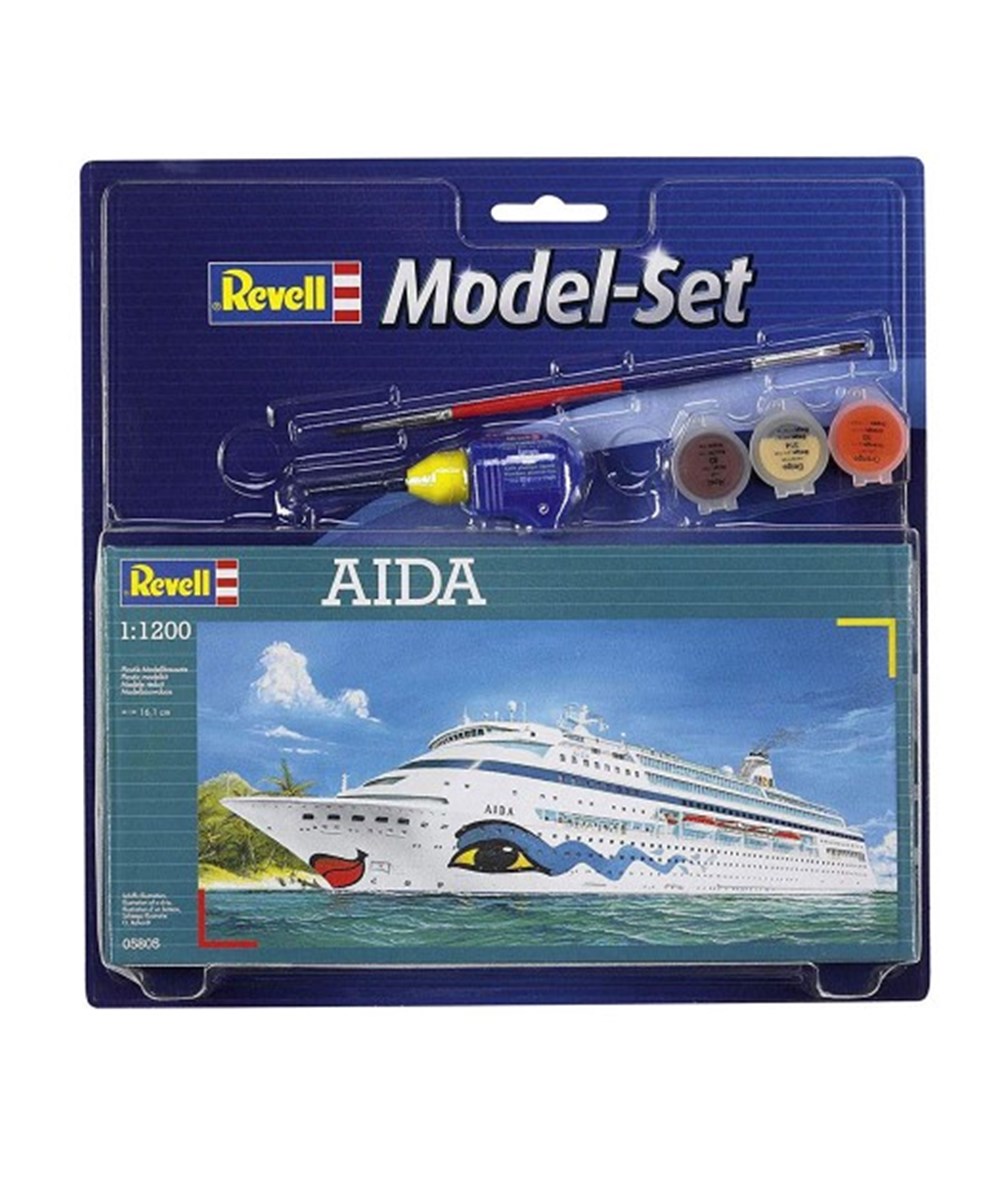 Breadcrumbut, REVELL, Revell 1:1200 Model Set Aida 65805