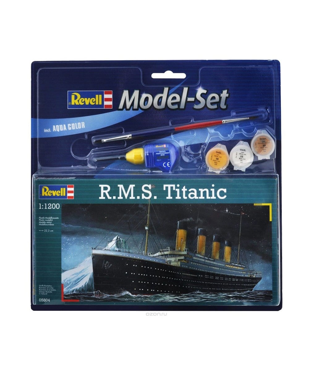 Breadcrumbut, REVELL, Revell 1:1200 Model Set R.M.S Titanic 65804