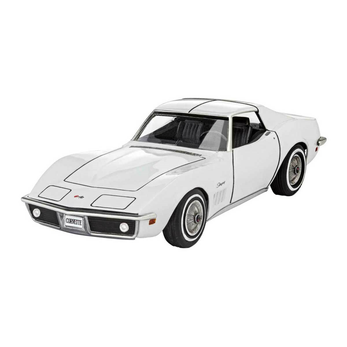 Breadcrumbut, REVELL, Revell 1:32 Corvette C3 Model Set Araba 67684