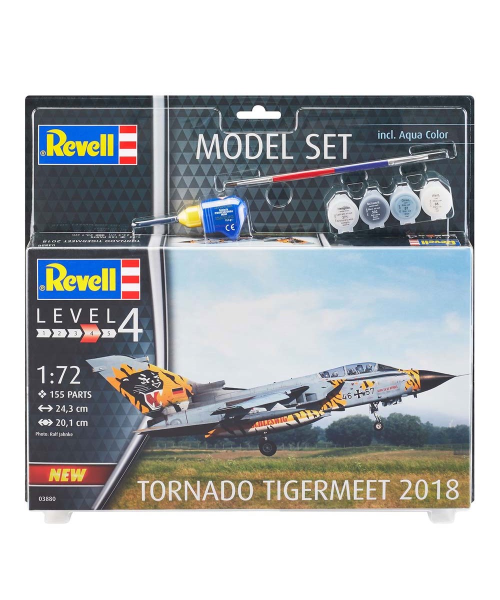 Breadcrumbut, REVELL, Revell 1:72 Maket Model Set Tornado Tigermeet 2018 63880