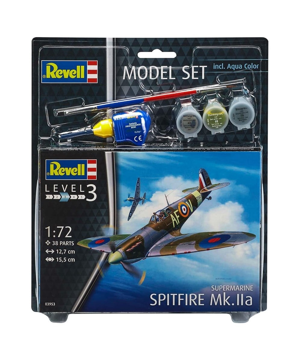 Breadcrumbut, REVELL, Revell 1:72 Spitfire Mk.IIa Maket Model Seti 63953